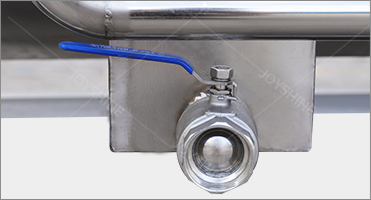 100-500kg/H Ozone Fruit And Vegetable Washer For Cleaning Carrots And Cassava