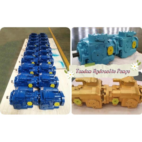 Hydraulic tandem pump customization High Efficiency And Pressure Tandem Hydraulic Pumps For Mobile Equipment