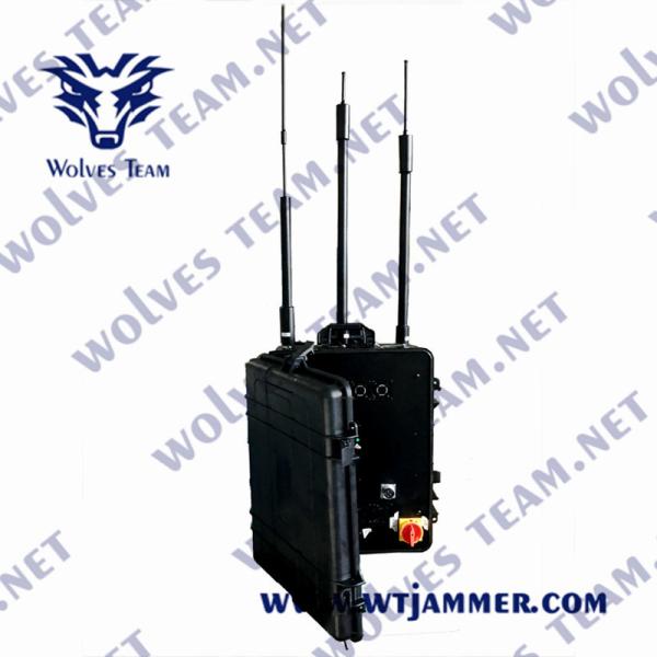 WIFI5.8G GPS High Power Cell Phone Signal Jammer Drone Uav Signal Prison Waterproof Outdoor Jammer