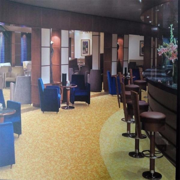 Custom PVC Floor Covering , Commercial Vinyl Flooring OEM Service
