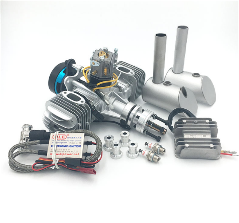 Dle60 Cc Engine Uav Power System (180w) Twin Cylinder Generation