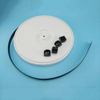 Brides flexibles de paquet de fil de pouce du collier d'alliage en plastique d'acier inoxydable 1/2