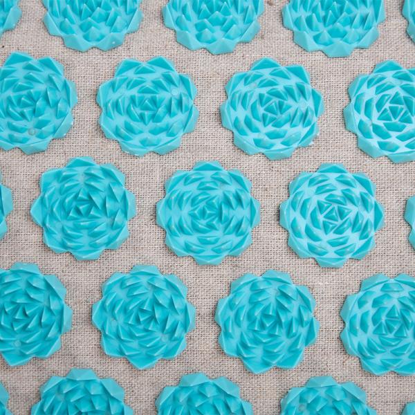Nature Linen Coconut Palm Acupressure Mat And Pillow Set With Bag Lotus Spike Acupressure Mat