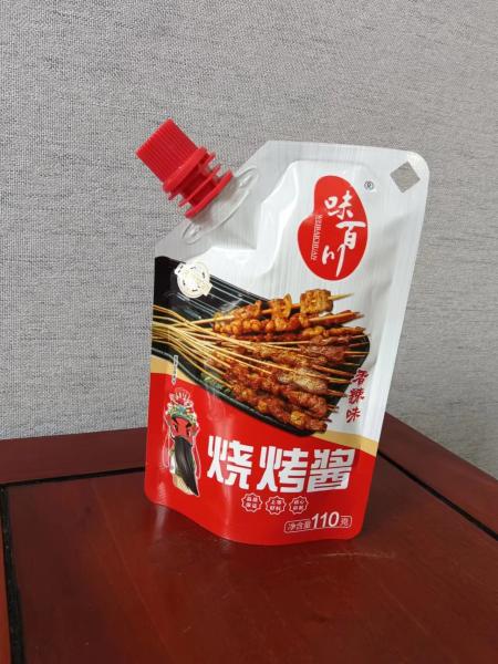 Sachet en plastique composé de succion durable pour la nourriture/épicerie/vente au détail