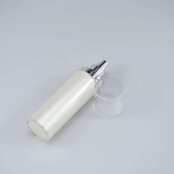 Acrylic Collar Plastic Cosmetic Cream Bottle for Skincare Lotion Pump Industrial