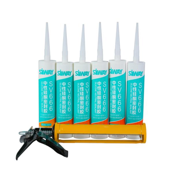 SV-666 Neutral Cured Construction Adhesive Sealant For Window And Door  300ml