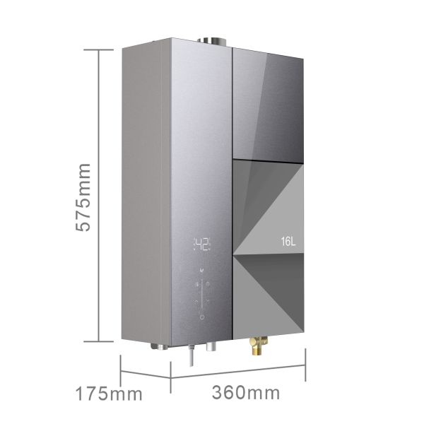 12L-16L Quick Heating Home Gas Water Heater For Residential Hot Water Needs