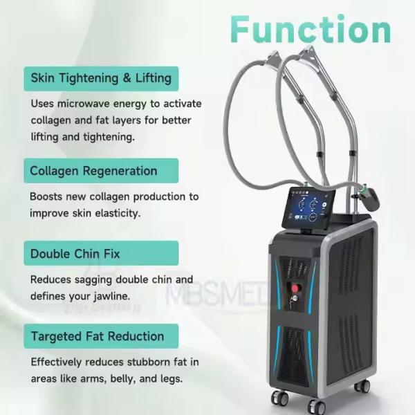 3 Handle Big Screen Onda Pro Coolwave Body Forming Face Lifting Machine 2.45ghz Onda Pro Coolwave Device