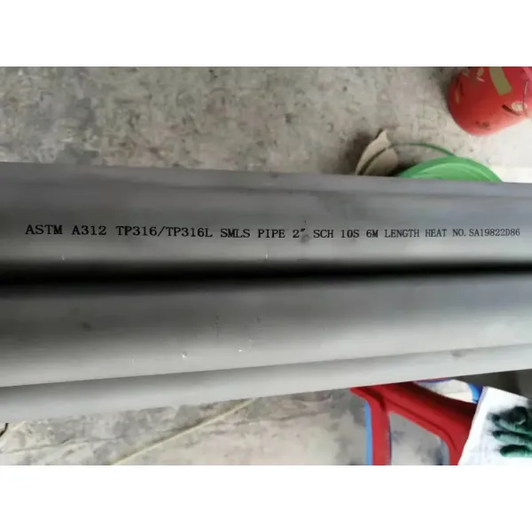 ASTM A312 TP316L Cold-Drawn Seamless Stainless Steel Pipe with Polished Surface