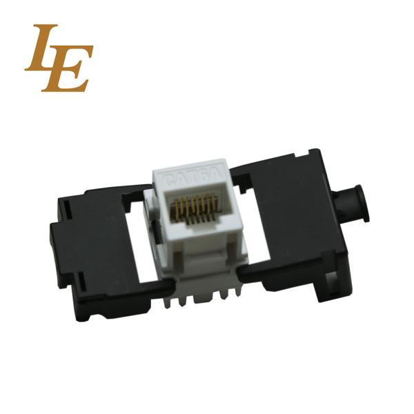 Степень незаслоненное Rj45 Cat6 Keystone 8P8C Toolless LE K050 180