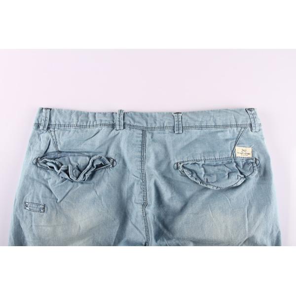Denim Shorts Men'S Summer Stretch Denim Pants Mens Short 100% Cotton