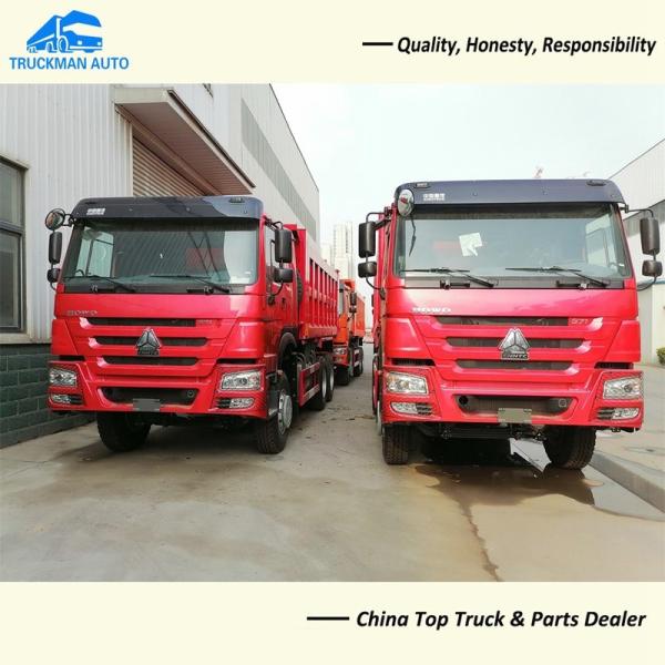 371HP SINOTRUCK Dump Trucks 30 Tons 10 Wheel