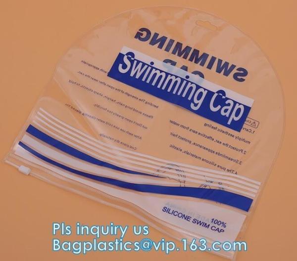 Cosmetic Zip lockk clear bubble bags/Hot sale Slider Zipper Bag, slider hook hanging zipper bag, Slider Zipper PVC Pencil