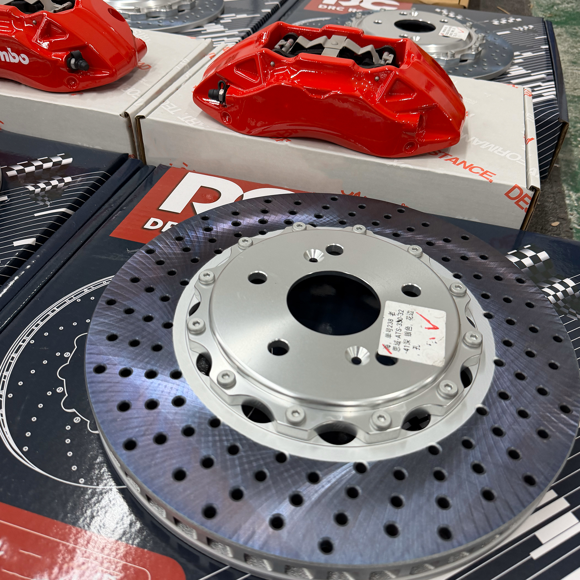Factory Custom For Brembo Caliper 4pot For Toyota Corolla OEM 4775012A10 Big Brake Kit