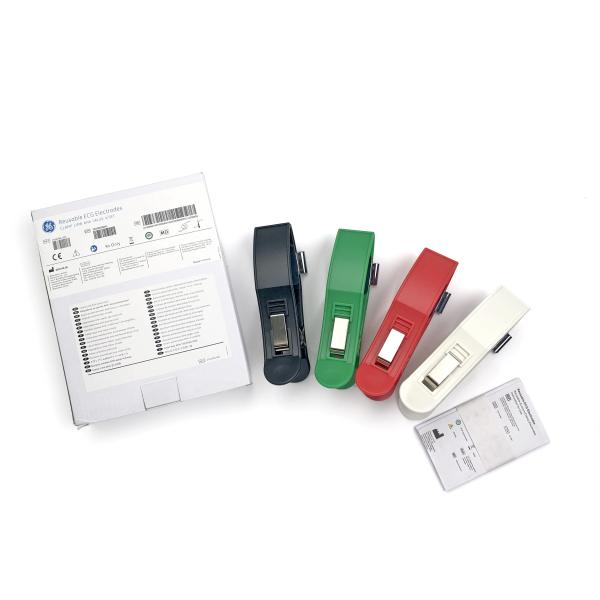 2104784-001 Reusable ECG Electrodes Clamp Limb AHA VALUE 4/SET