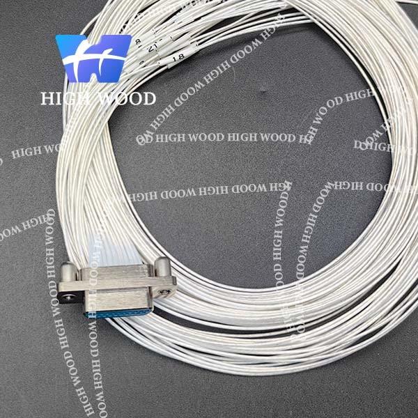 J30J SERIES MICRO-D Rectangular Connectors, J30J-21TJL  -1000 Length1000mm