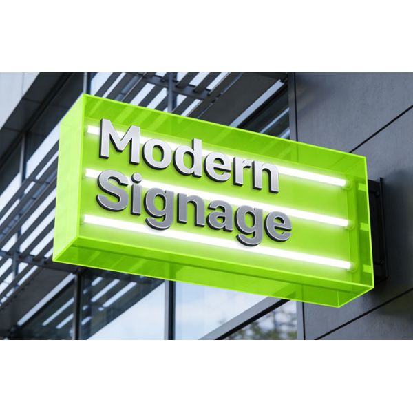 Fluorescent Green Acrylic Sheet 1220x2440mm High Surface Hardness Perspex Panel