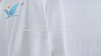 White Knitted Stretch Mattress Liner Fireproof Cover Fabric