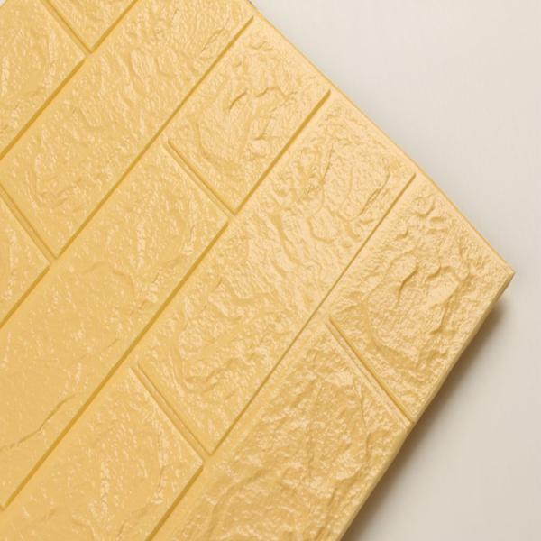 Waterproof 3d Pe Foam Wall Sticker 70x77 PE Foam 3D Wallpaper