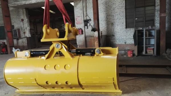 Clean Type Excavator Attachments HRC 50-53 Mud Ditch Bucket