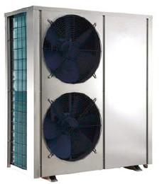 20.6 KW EVI low temperature air source heat pump for cooling and heating and hot water