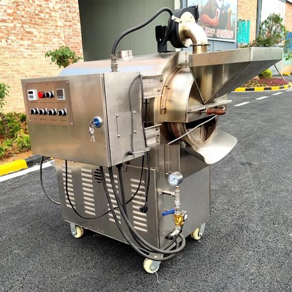 1500w Seed Cashew Commercial Peanut Roaster Capacity 100kg 120kg 130kg