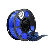 Filament pour imprimante 3D Soie Double Couleur Bleu Noir PLA+ 1,75 mm Résistance Améliorée