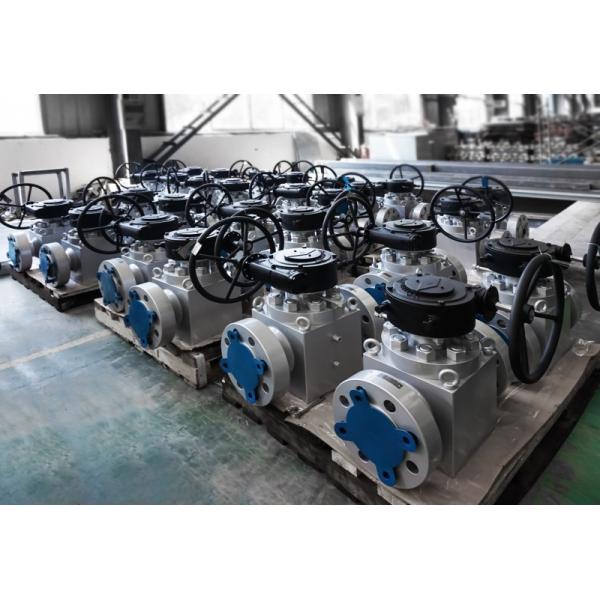 Складный фланцевый 2500LB верхний входный шаровой клапан