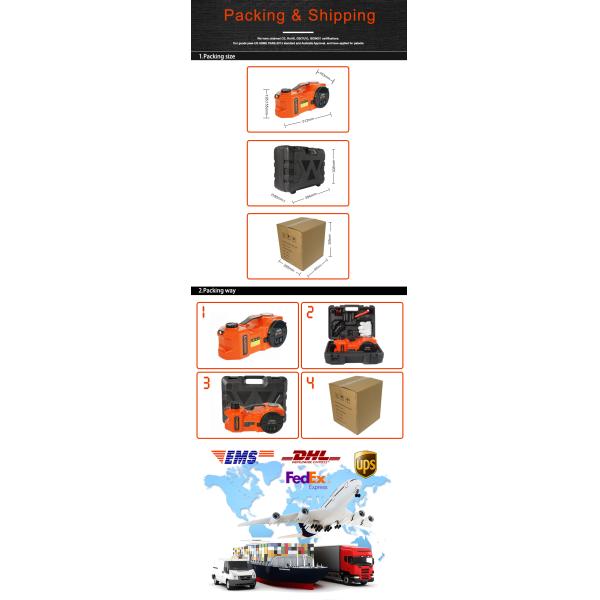 портативная 5 тонн гидравлический Джек с циновками Nonslippy манометра