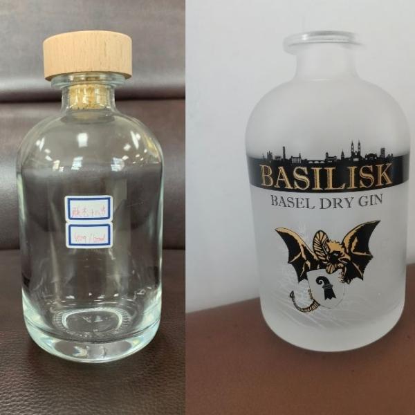 750ml Glass Bottle for Spirits Empty Gin Recycled Rum Whisky Vodka OEM/ODM Acceptable