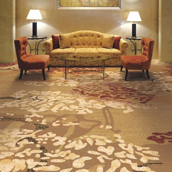 Custom Pattern Machine Woven Wool Nylon Carpet for Bedrooms Prayer Cars Banquet Halls