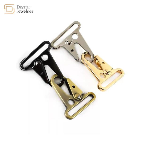 Heavy Duty Carabiner Hook Metal Webbing Buckle Strap Clip For Backpack