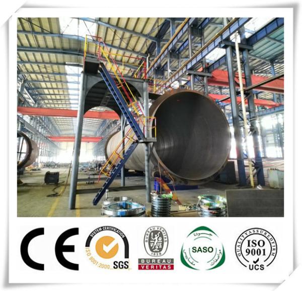 1020mm/Min Pipe Welding Rotator , Welding Positioner Rotator 40T Capacity