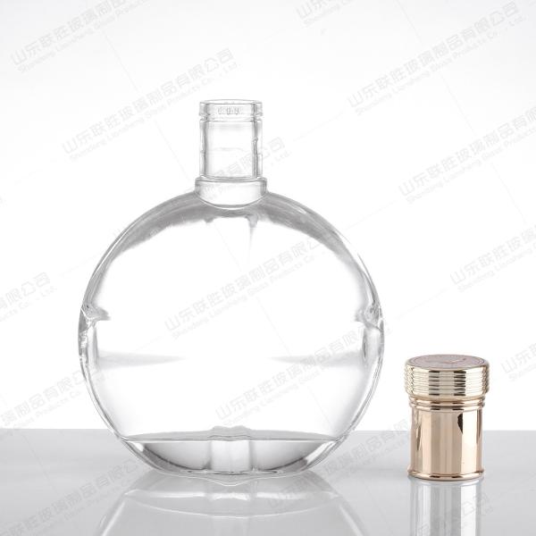 Healthy Lead-free Glass Bottles Customized for Glass Liquor Bottles Production Line