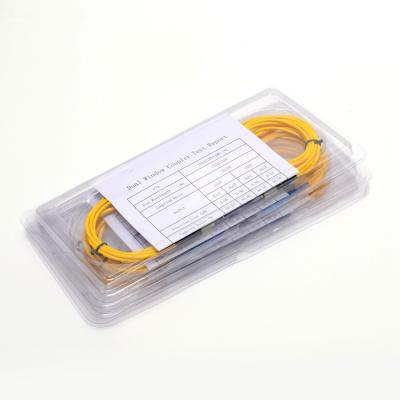 1m ABS Fiber Optic Splitter FC APC 1x2 FBT Coupler Way ROSH Approval