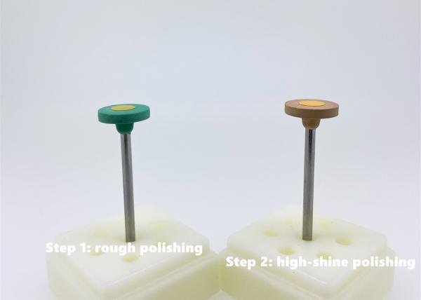 Sintered Zirconia Polishing Burs All Ceramics Rubber Polishing Wheels T shape