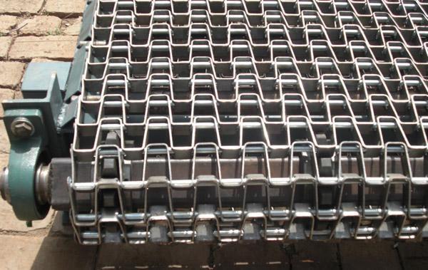 Customized Metal Chain Mesh Conveyor Belt For Continuous Dryer