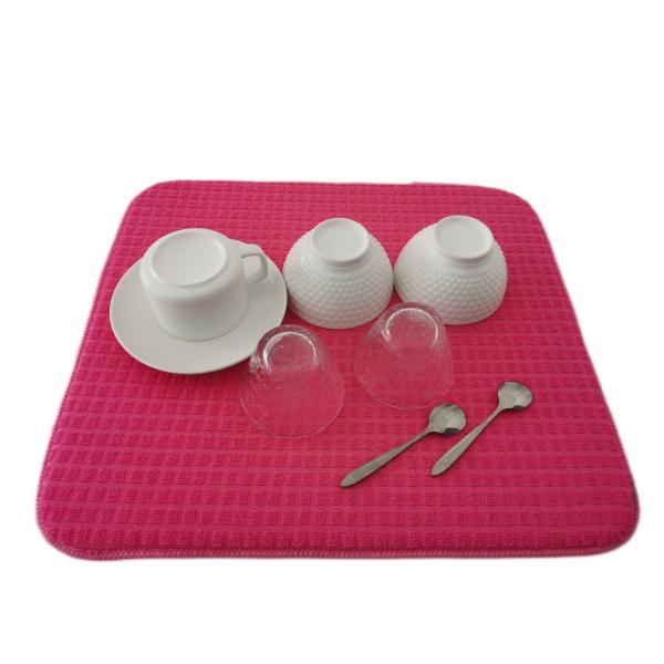 plat solide qui respecte l'environnement de la cuisine 15x20inch séchant le