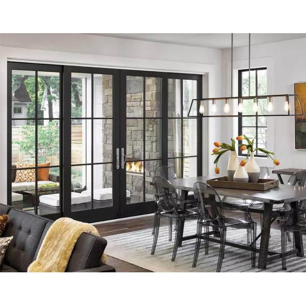 Modern Sliding Iron Steel / Aluminum Grill Window Metal Casement