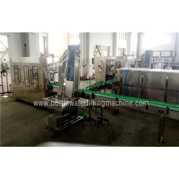 Energy Drink Manufacturing Beer Filling Machine , Soda Water Machine / Equipment