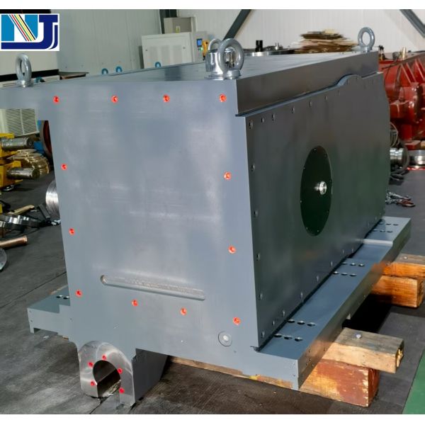 Continuous Rotary Cutter Gearbox 500 RPM High Synchronization Precision for Burr-Free Cutting in Plastic and Rubber Industries