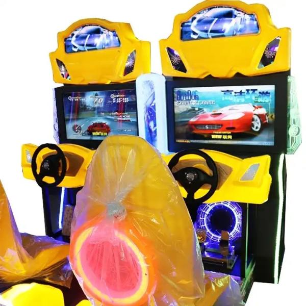 Máquina de jogos de arcade da Malásia L209*W207*H202 CM Simulador de corrida operado por moedas Cockpit