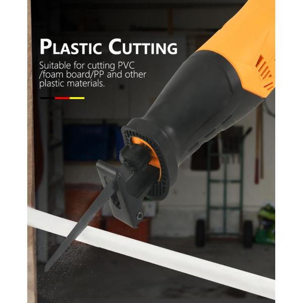 Reciprocating saw plug-in electric metal saw 220V sabre saw woodworking portable cutting machine