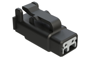 Genuine Amphenol ATMH06-2SA Wire-to-Board Header, rectangular socket in stock for reliable automotive and industrial PCB connections