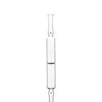 Ampola de vidro transparente de 20 ml Resistência hidrolítica para aumentar a estabilidade do medicamento