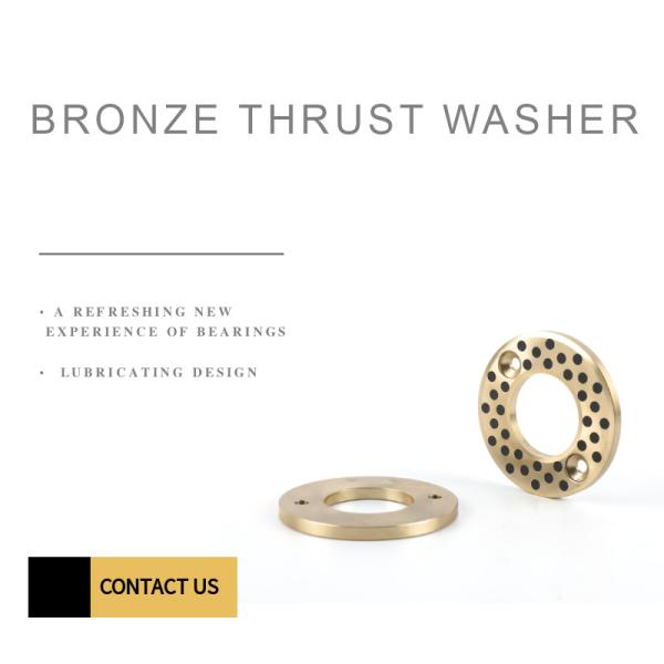JDB-JTW Graphite Bronze Thrust Washer Self Lubricated Oilless