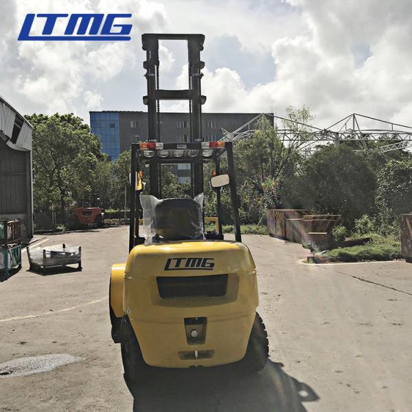 Portable Industrial Counterbalance Forklift Isuzu Engine 500mm Load Center