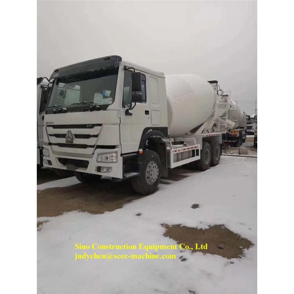 Durable Concrete Handling Equipment Sinotruk Howo 8x4 12m3 Cement Mixing Truck