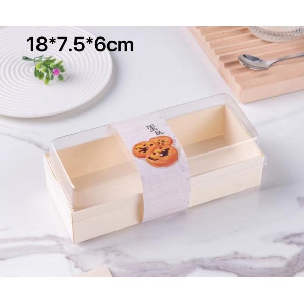 Boîtes écologiques transparentes à pâtisserie