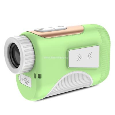 Kaemeasu Mini Laser Rangefinder Golf Rangefinder recarregável com Adsorção Magnética MA1200